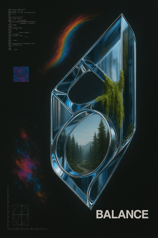 BALANCE - Framed Print